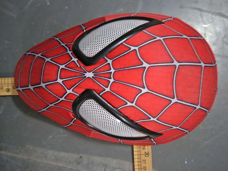 Косплэй Удивительный Человек-паук 2 Человек-паук шлем Спайдермен "Человек-паук" Faceshell с линзами из ткани, с изображением Человека-паука маска для лица