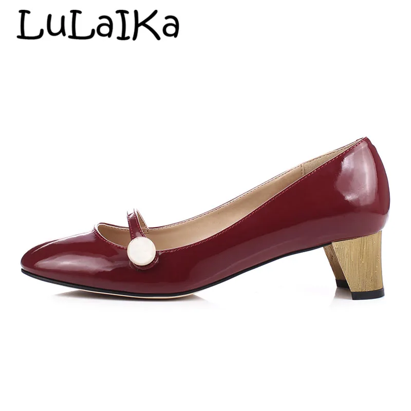 

2018 Hot Sale New Women Pumps Fashion Shallow Spring Autumn Single Shoes Simple Comfortable Woman High Heels Shoes 4.5 cm