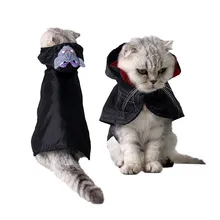 Cosplay Funny Cloak Dog Clothes For Small Dogs Winter French Bulldog Coat Dog Halloween Costume Chihuahua Cute Puppy Pet Clothes