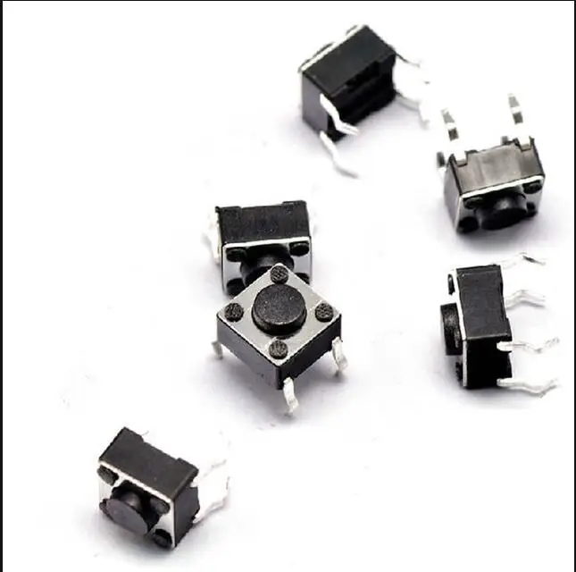 

H156 Free shipping 30pcs 6*6*4.3mm for Tact Switch Push Button Tactile Pushbutton LCD Screen Monitor