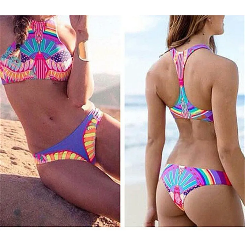 Women Bikini Swimwear Swimsuit Bikinis Beachwear Split Swimsuits Sexy