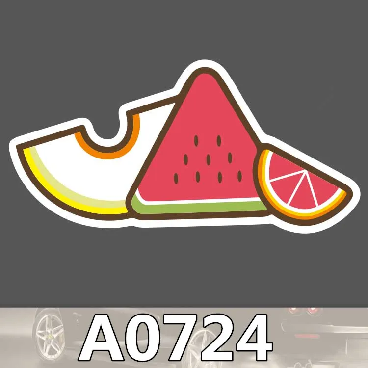 

Bevle A0724 Fruits Car Stying Suitcase Waterproof Sticker Laptop Luggage Car Phone Graffiti Cartoon Notebook Stickers DIY
