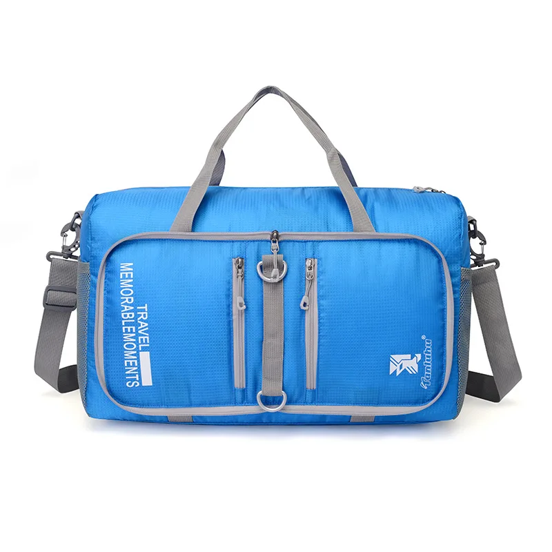 

Outdoor Unisex Large Capacity Foldable sling shoulder Multifunctional sport bag Travel sport Fitness Gym Baghandbag Duffle Bag