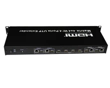 Hdmi conversor utp, HDBT, HDMI matrix 4X4 com HDBT Extensão de 100 M, com 4 portas UTP Extender, (preço com 4 pcs RX)