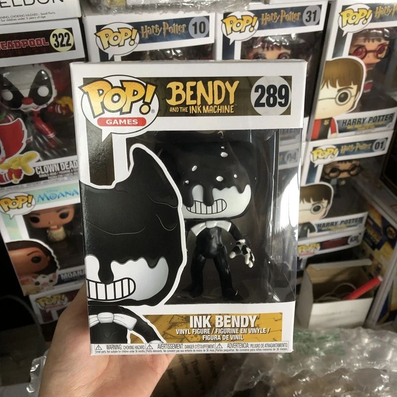 Официальный Funko pop INK Bendy Виниловая фигурка Коллекционная модель игрушки с