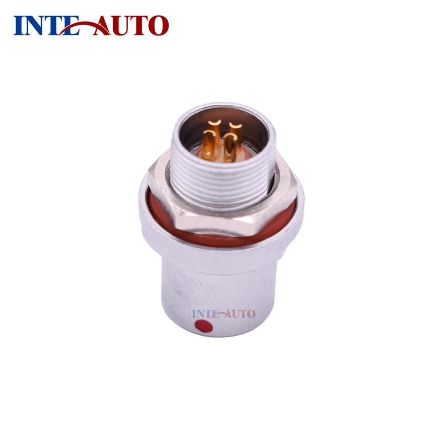 

Female 1B series ODUs replacement 4 pins circular push pull self-locking connector RoHS Certified for Portable Hardness