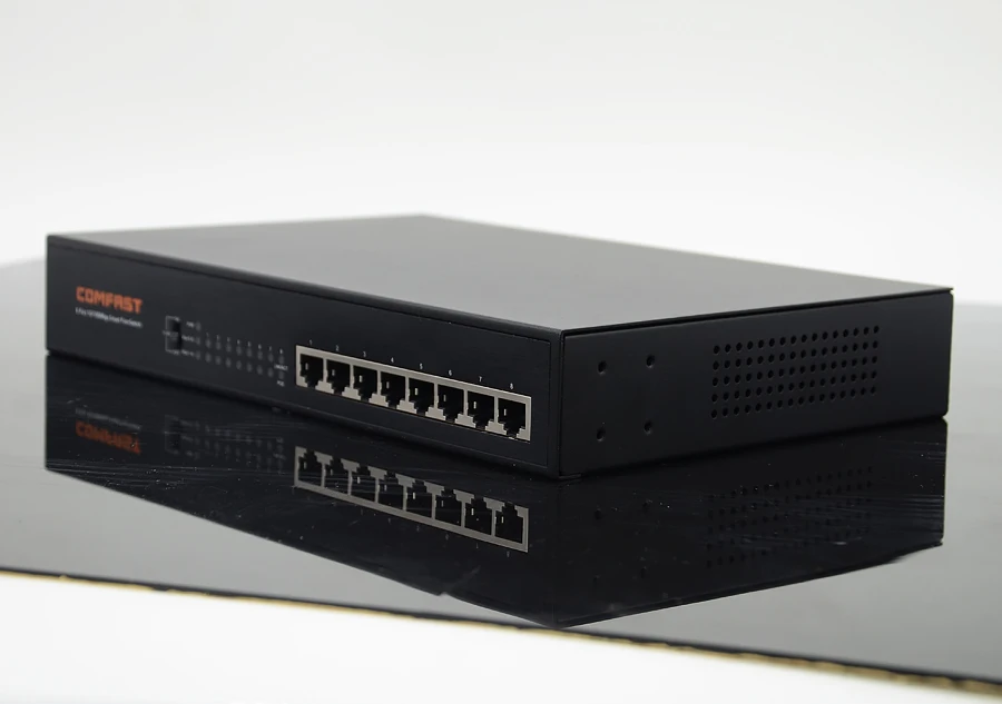 COMFAST CF S100P8 8 Ports Poe Switch 8 Ports Desktop