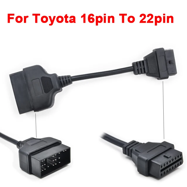 V13.00.022 мини VCI новейший obd2 интерфейс для TOYOTA TIS Techstream MINI-VCI FT232RQ чип FTDI чип J2534 OBDII диагностический кабель - Цвет: For toyota 22pin