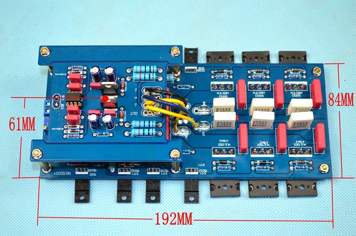 

refer dartzeRRel HB-108 Current A1943 / C5200 300W HIFI Fever level No feedback Pure after the class amplifier board