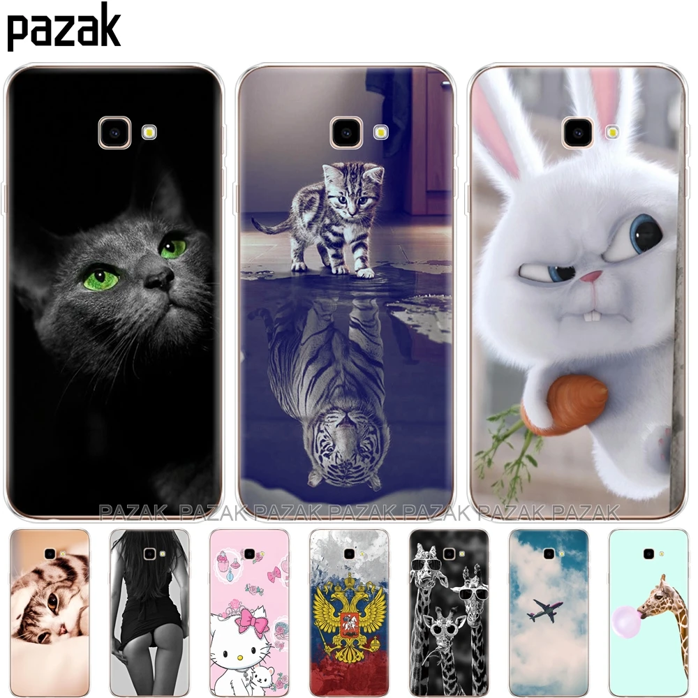 

soft silicone case For Samsung J4 Plus Case Soft TPU Cover For Coque Samsung J4 Plus J4 Prime sm j415 Cases Capas J4Plus 2018