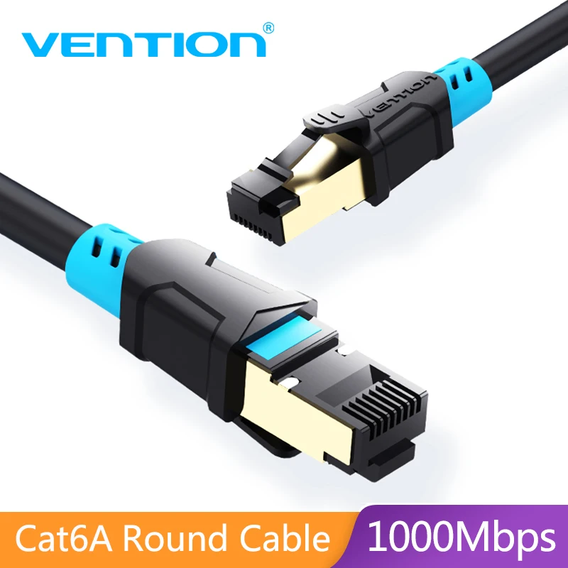 Ethernet кабель Vention CAT6 Lan патч корд RJ45 экранированный витой сетевой Кабель для