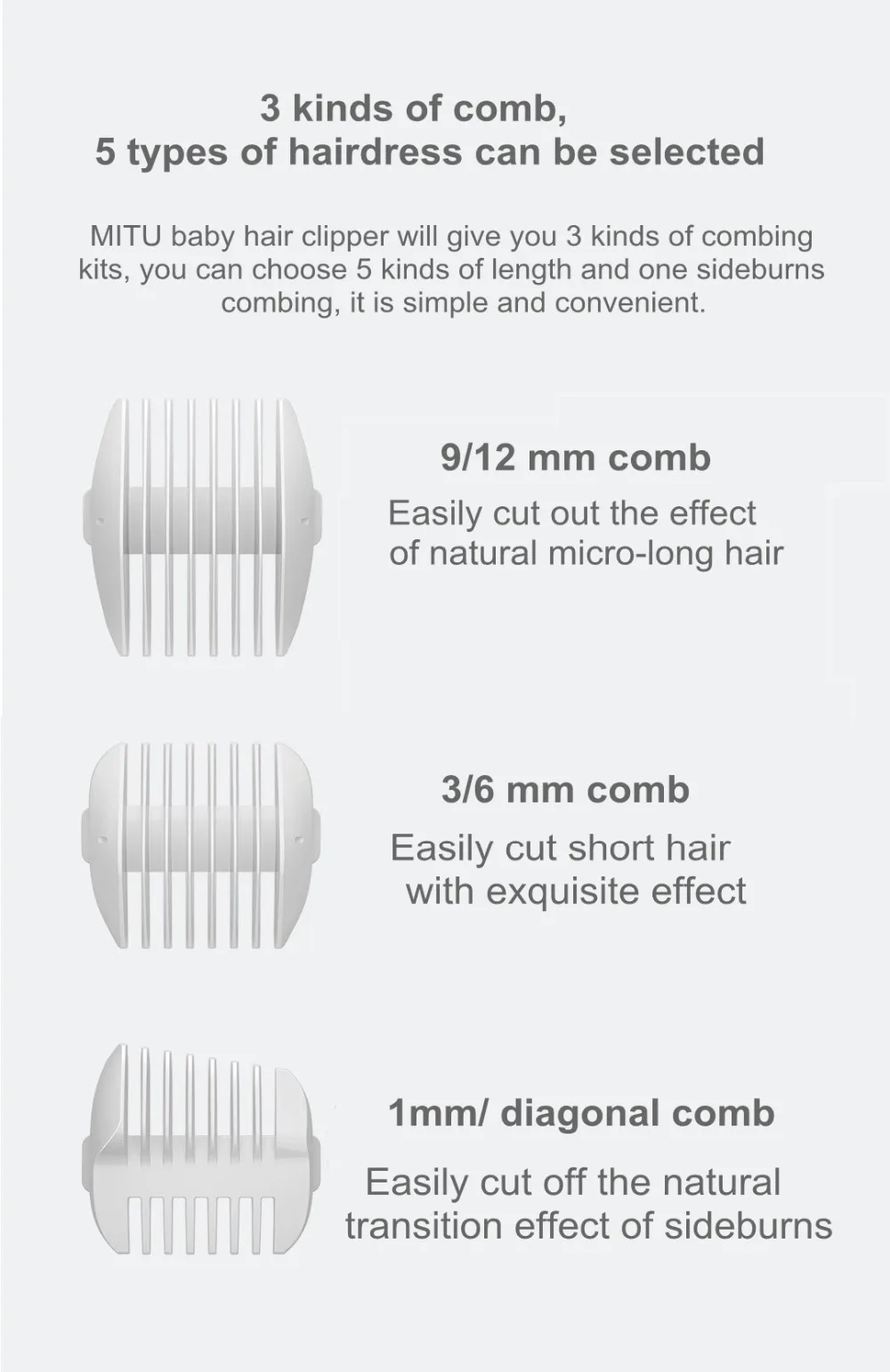 mitu baby hair clipper