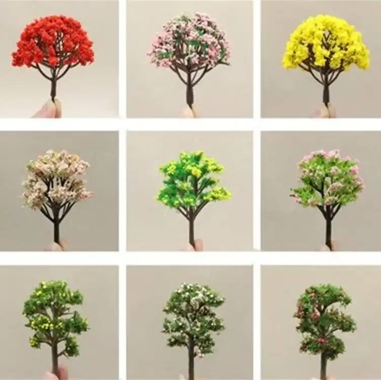 1 pc mini árvore de fadas jardim decorações miniaturas micro paisagem resina artesanato bonsai estatueta jardim terrário