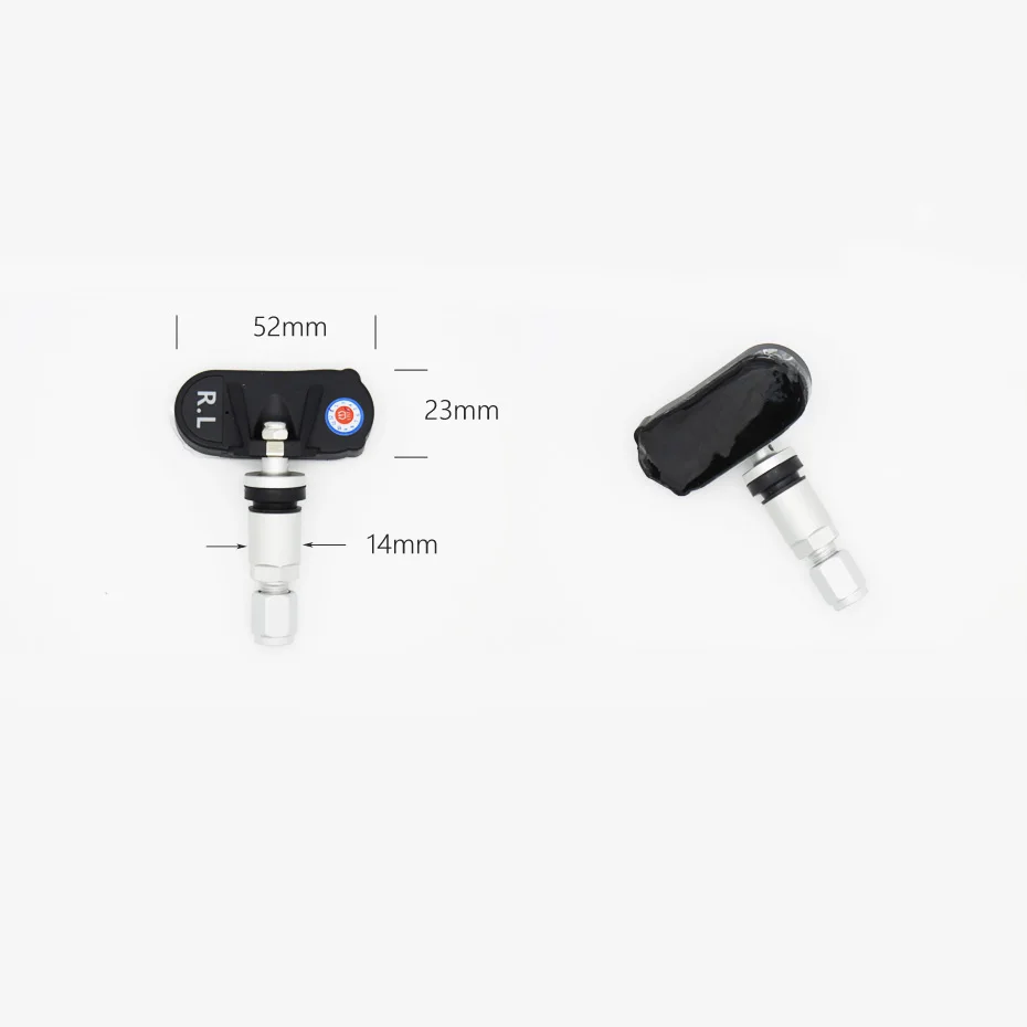 TPMS Visture T05N Car Tire Pressure Alarm Monitor System LCD Display 4 Internal Sensor Temperature Alarm Cigarette Port Plug