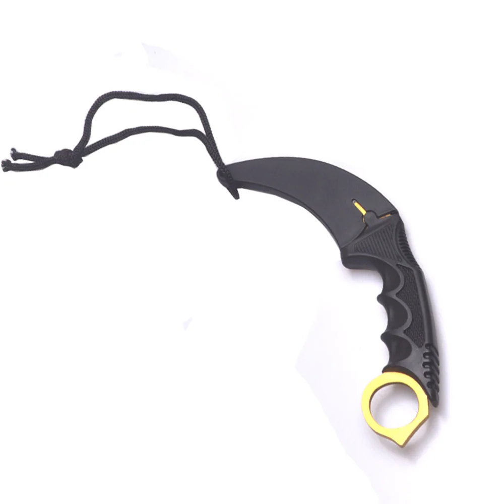 Новое поступление практичные уличные ножи CSGO Karambit ударные для выживания боевые
