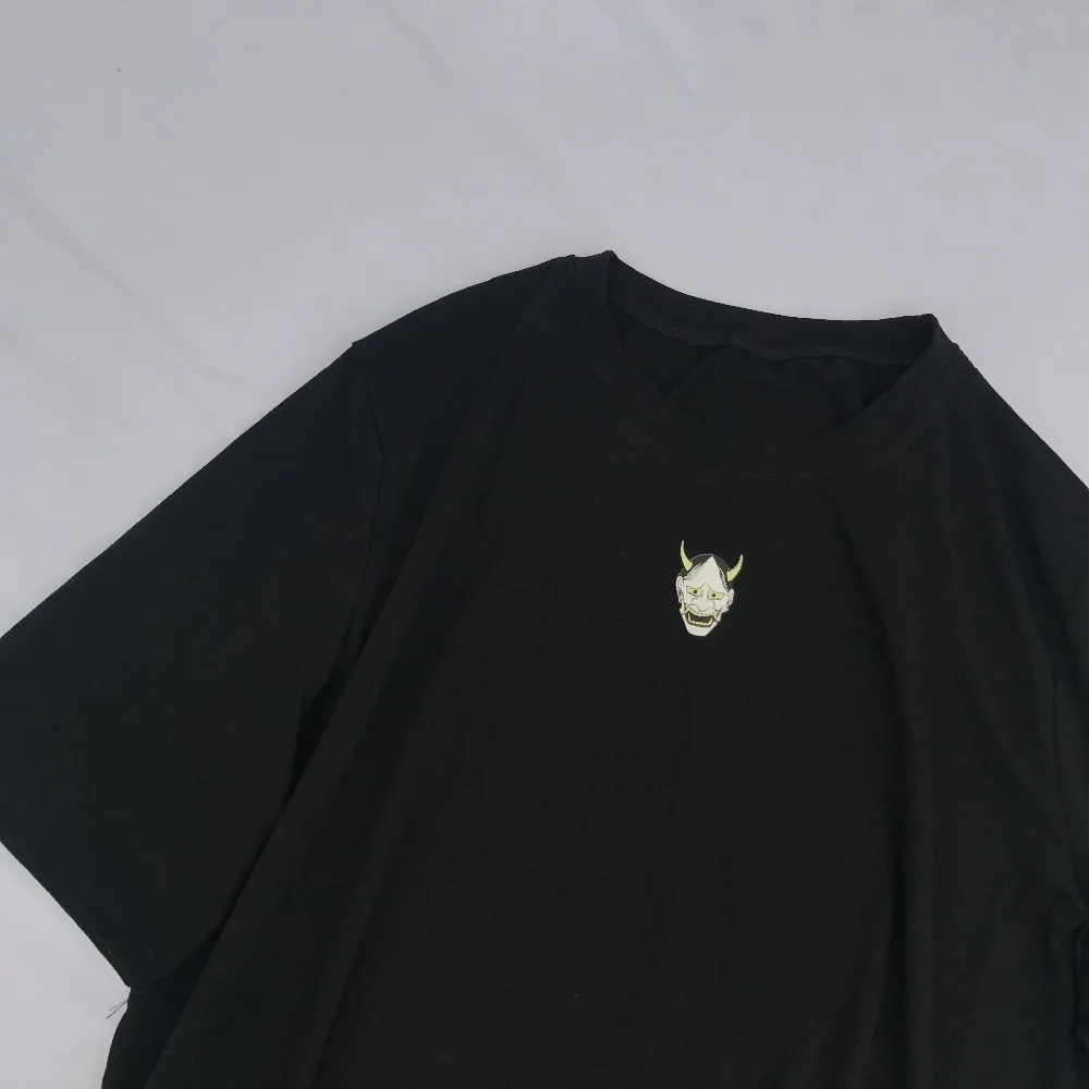 Summer Dark Black Female T-Shirt Japanese Harajuku Gothic Style Casual Graphic Tee Tops Kawaii Anime Print Women T Shirts Summer Dark Black Female T-Shirt Japanese Harajuku Gothic Style Casual Graphic Tee Tops Kawaii Anime Print Women T Shirts