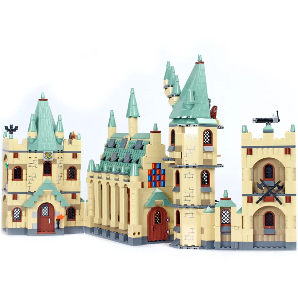 

Lepin 16030 Harry Movies Hogwarts Castle potter Building Block Bricks Have Stock In US ES And Poland Walkie Talkie