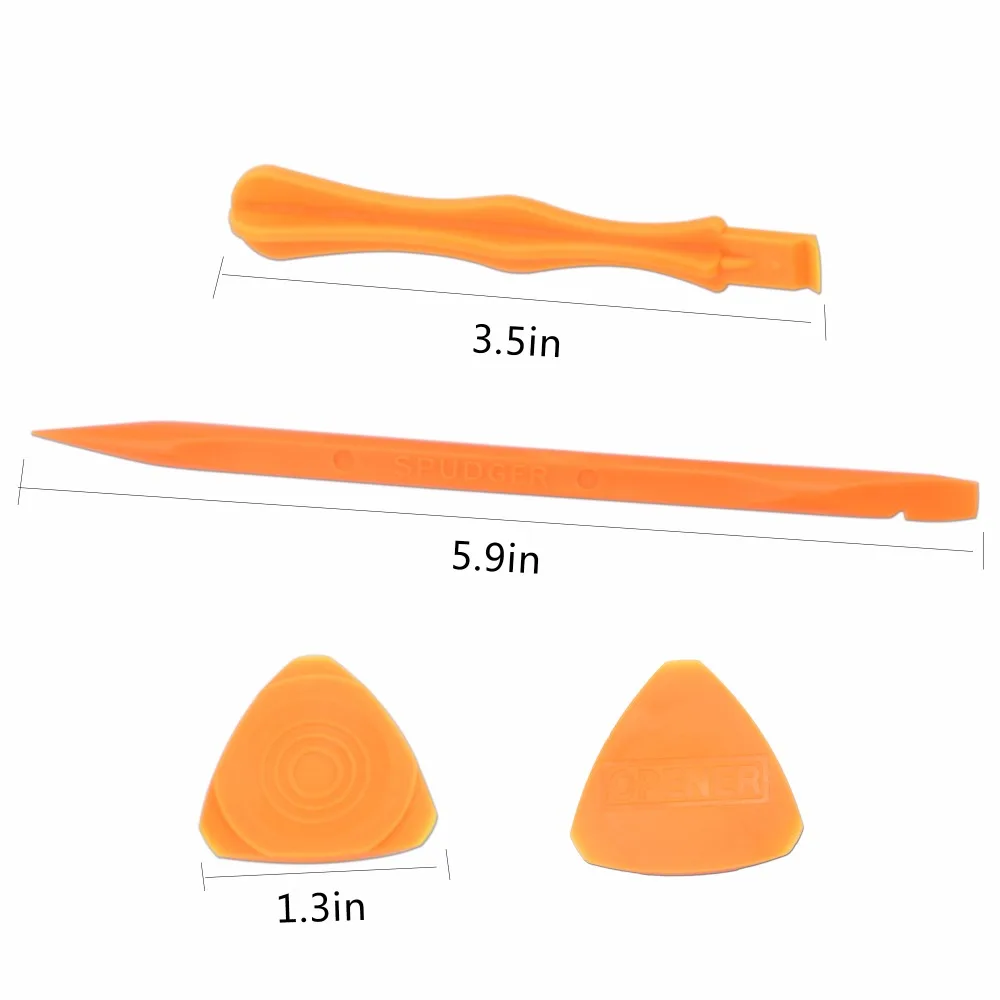 JAKEMY 10 in 1 Opening Tools Repair Tool Set Plastic Sheet Opener Mobile Phone Tablet PC Smart Cell Phone