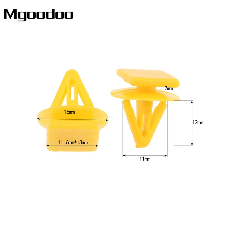 50 шт. D178 11 мм отверстие Автомобильная дверная планка Крепеж пластиковый фиксированный зажим внутренняя отделка приборной панели зажим авто крепеж подходит для транспортных средств