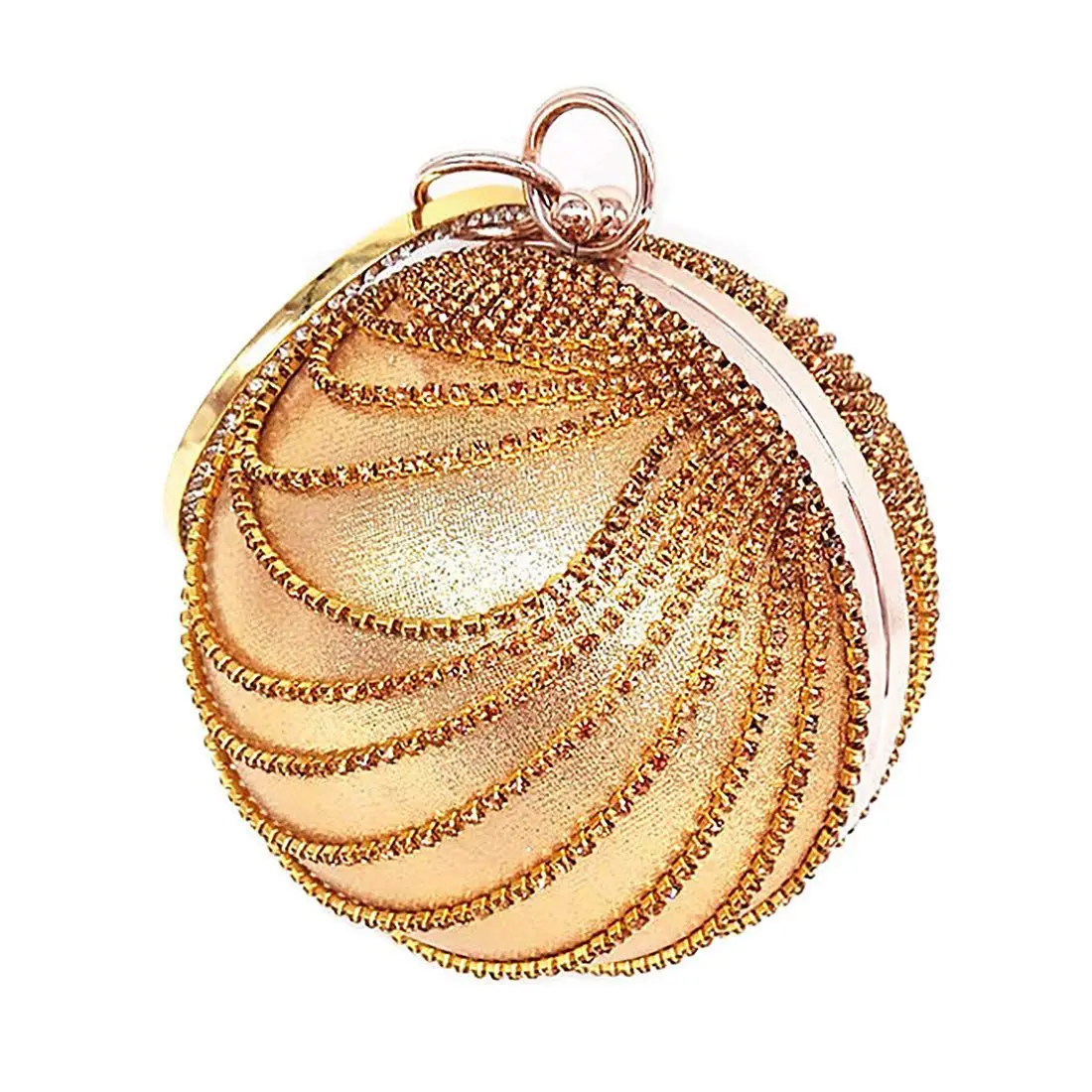 rhinestone ball purse