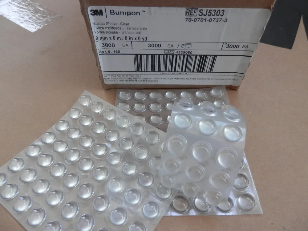 2015-New-arrivals-3M-Protective-Products-SJ5303-Clear-Rubber-tape-Bumpon-hemispherical-shape-11-2mm-5