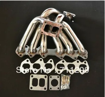 

EXHAUST MANIFOLD FOR TOYOTA GSP SUPRA MKIV JZA80 2JZ-GTE 2JZGTE 2JZ ARISTO V300 T4 STAINLESS TURBO MANIFOLD