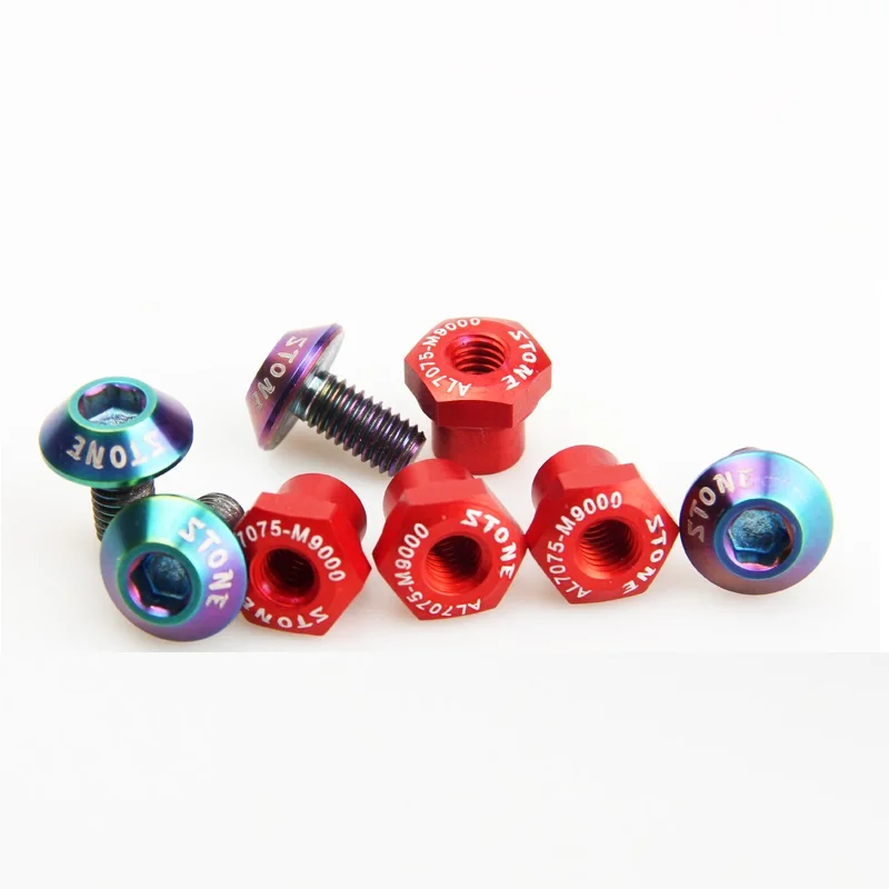 

Bicycle Single Chainring Bolts for BCD96 Shimano XTR M9000 M9020 Crank 1x System