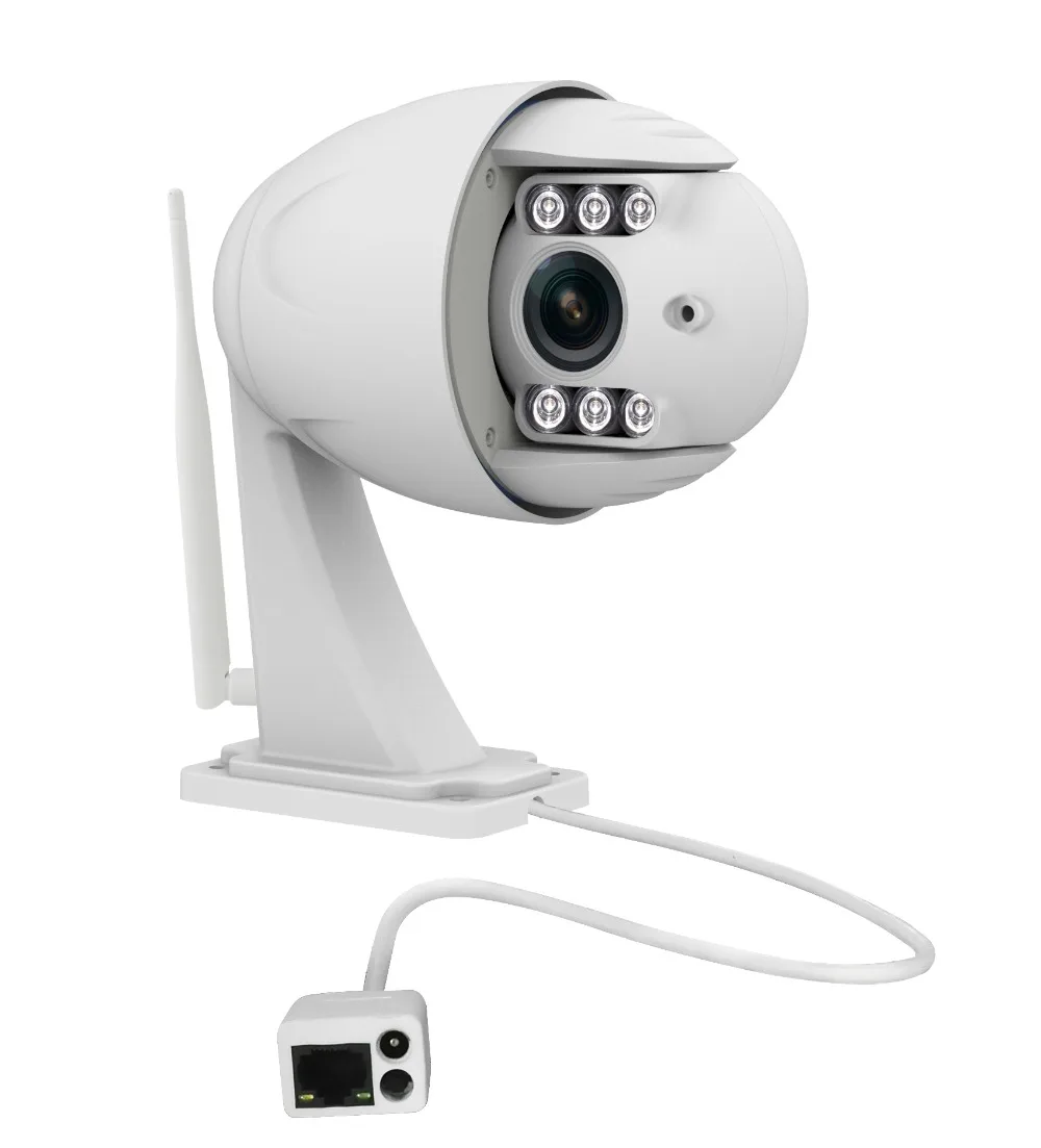 Купольная камера видеонаблюдения Vstarcam Full HD 1080P PTZ IP уличная Wi Fi 4 кратный зум