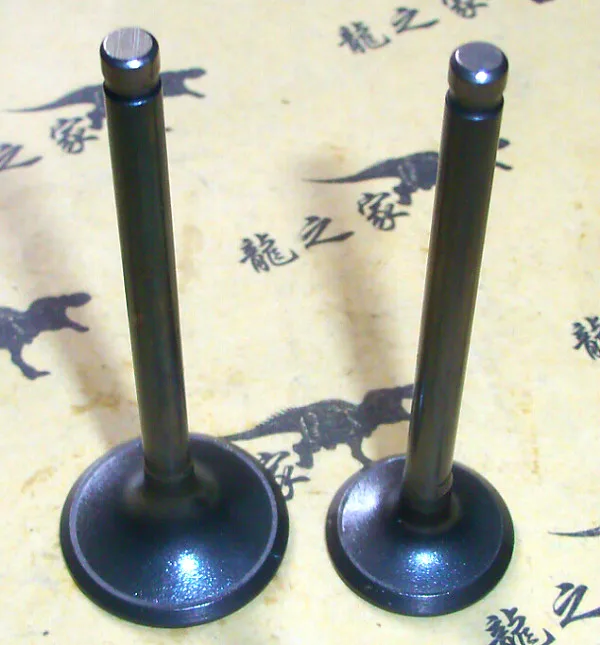 

Motorcycle Engine Valve Intake Exhaust Stem Valve For Honda WH100 Qingqi Suzuki QS100 QS125 QS 100 125