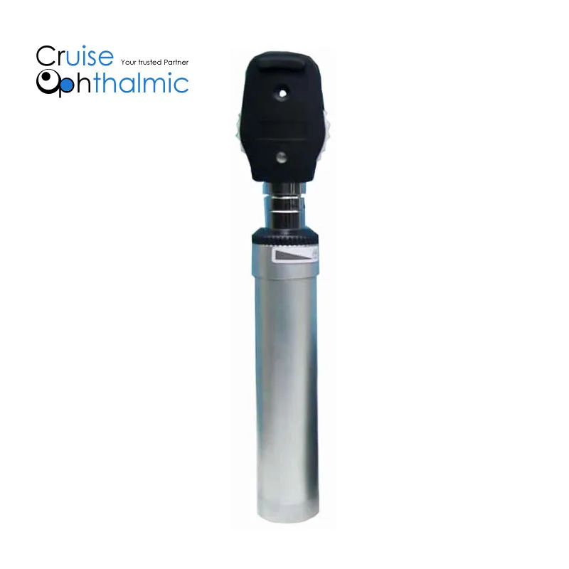

Pocket Direct Ophthalmoscope OPH8C AA Battery | Halogen Bulb | 5 Apertures CE Certificated Ophthalmoscope OPH8C
