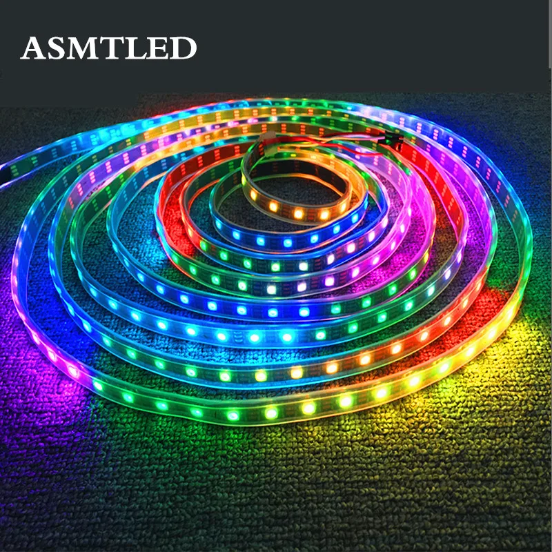 

0.5m-5m 12V LED Pixel Strip WS2811 Programmable Addressable 30/60 leds/m External 1 IC 2811 Control 3 Leds 5050 RGB LED Tape