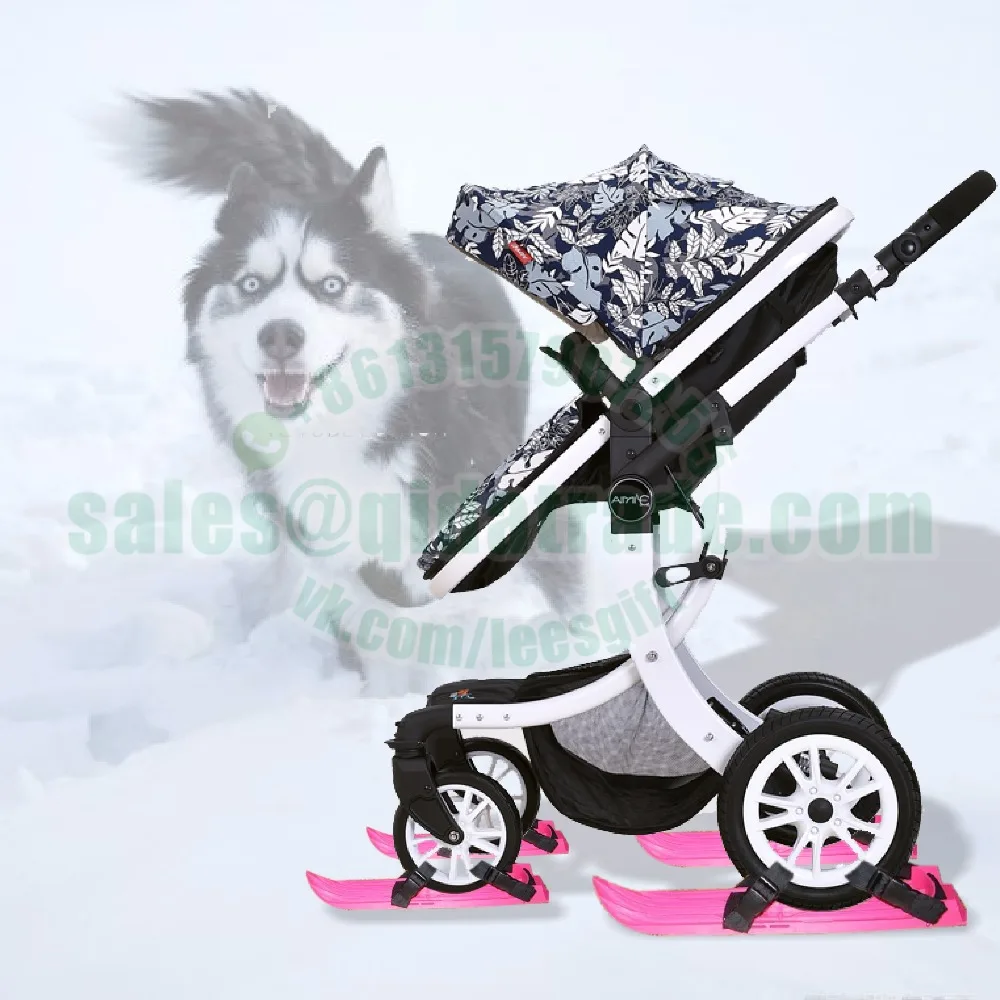 Aimile Wingoffly Baby Stroller Outdoor Winter Plastic skiing Board Sled
