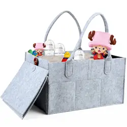 Фетр складной Детские подгузник-Мумия Caddy подарок малыш игрушечные лошадки портативный сумка/коробка для путешествий Пеленальный стол