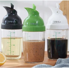 200 мл стеклянная бутылка для масла для специй, соевый соус, уксус, банка для специй, бутылки для приправ, кухонные аксессуары, масленка, контейнер для хранения приправ 25