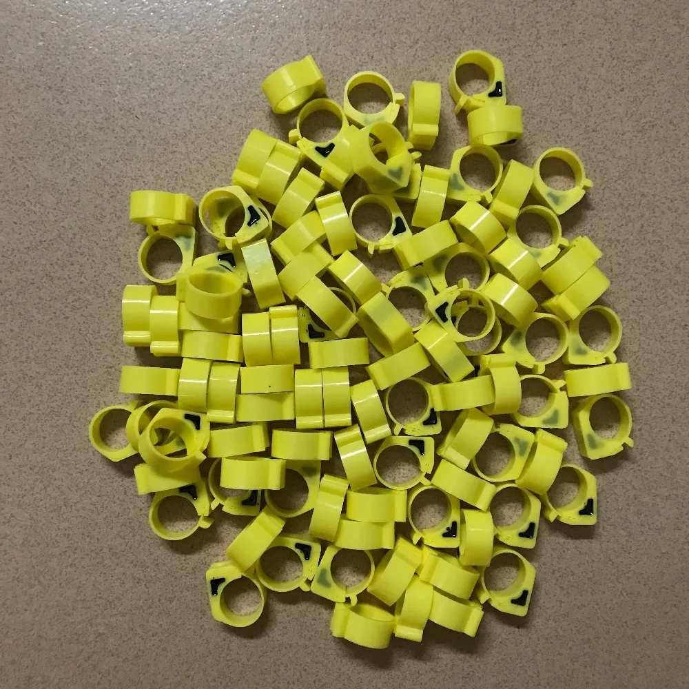 EM4305 125 кГц Пассивная rfid куриная нога кольца для системы управления курицей 10 шт