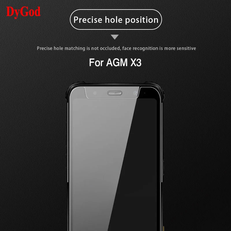 Dygod для AGM X3 закаленное Стекло Передняя пленка Экран протектор 5 99 дюймов телефон