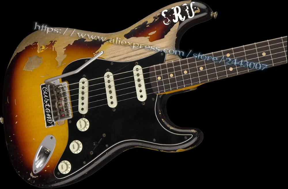 

(Pre-Order) GC Custom Shop Limited Edition Masterbuilt John Cruz Vaughan Bros Stevie Ray Vaughan SRV Electric Guitar