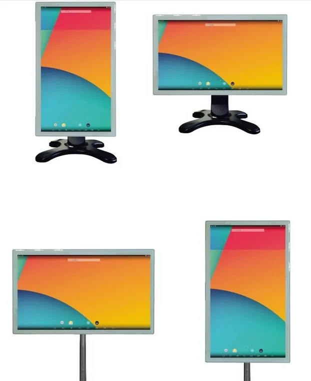 21.5 24 28 28 32 дюймов Android Windows LCD TFT HD stand alone ТВ touch Interactive digital signage