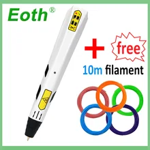 

3D pen support 1.75mm ABS and PLA filament diy drawing pen 3 D printer pen Creative Toy Gift For Kids Design printing pen