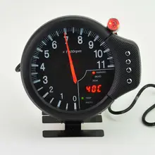 120 мм 3 в 1 м Белый или лицо Тахометр 0-11000 об./мин. воды tempgauge или давления масла датчик Автоматический измерительный прибор