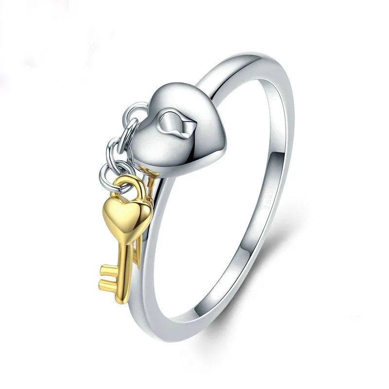 Lefeng Новое поступление True Love ключ 925 Серебряное кольцо для Для женщин|925 sterling silver