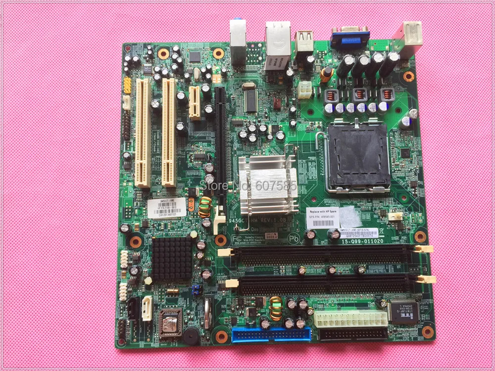 

For HP 5189-0610 motherboard mainboard 945GCT-HM Rev:1.0B Socket LGA775 100% tested