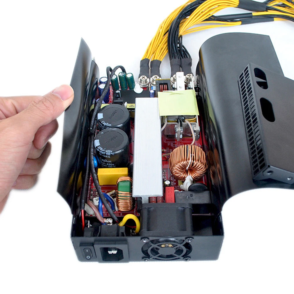 

160-270V 1800W 40mm Dual Ball Bearing Fan Dedicated Power Supply for S9 L3+ D3 R-4 A7 E9 Miner Mining Machines