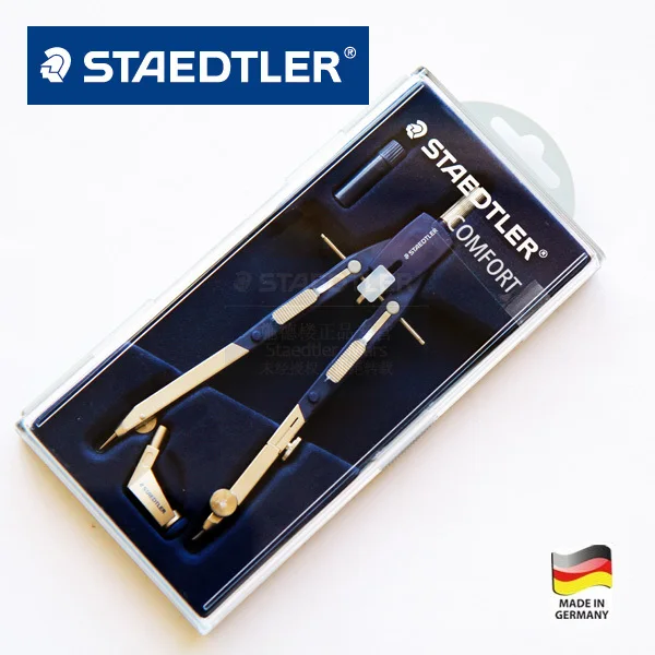 Немецкий Staedtler 5617 Высокоточный металлический треугольный ruler15cm