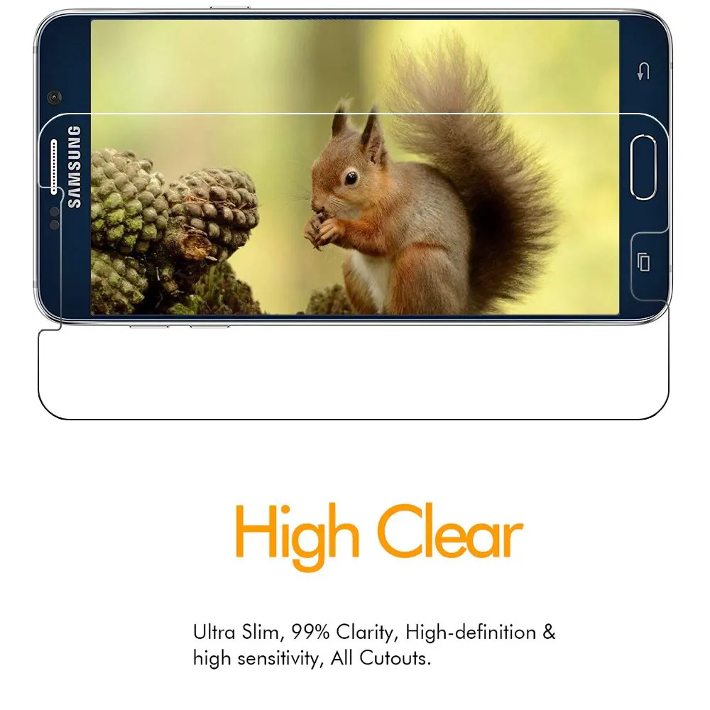 9H 2.5D Закаленное стекло для Samsung Galaxy NOTE 2 3 4 5 Защита экрана NOTE2 NOTE3 NOTE4 NOTE5 защитная