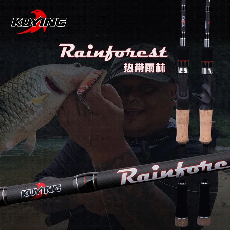 Prix pour Kuying forêt tropicale 1.8 m 1.9 m 1.98 m carbone casting spinning canne à pêche au leurre pôle canne moyen rapide d'action 2 sections livraison gratuite Prix pour Kuying forêt tropicale 1.8 m 1.9 m 1.98 m carbone casting spinning canne à pêche au leurre pôle canne moyen rapide d'action 2 sections livraison gratuite