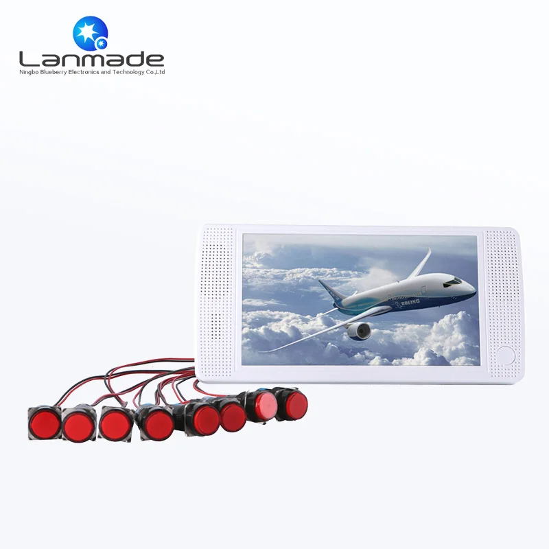 

Guaranteed 100% Real Supplier Hot Speedy Delivery 7 inch store shelf external push button video player advertising monitor