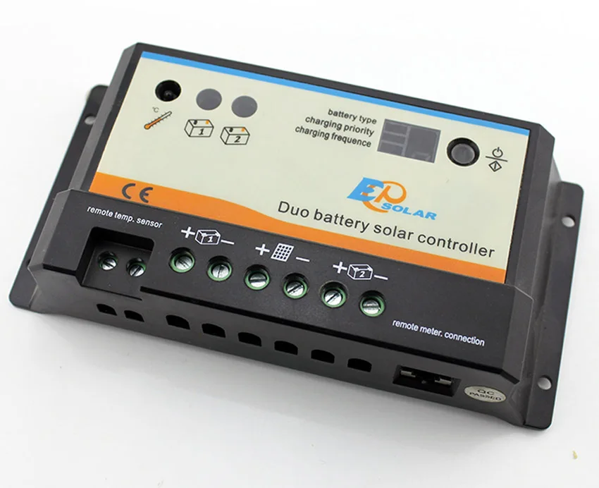 EPIP COM EPEVER ШИМ Регулятор солнечной энергии банк ячеек контроллер 10A 10amp 24V 270W
