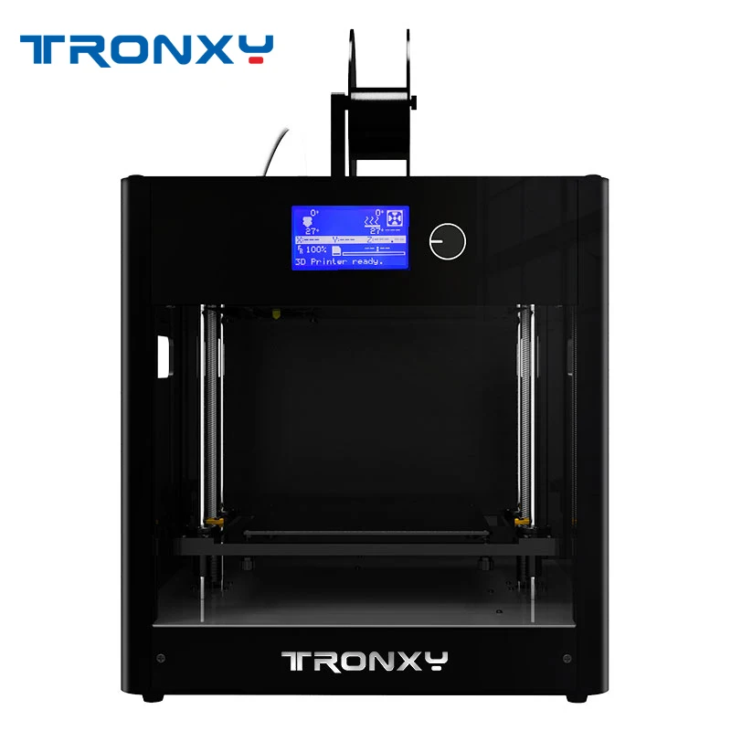 Best Tronxy C5 completed 3D Printer FDM Printing Full Metal High Precision Printing Size 210*210*210mm 3.3 inch backlight LED display