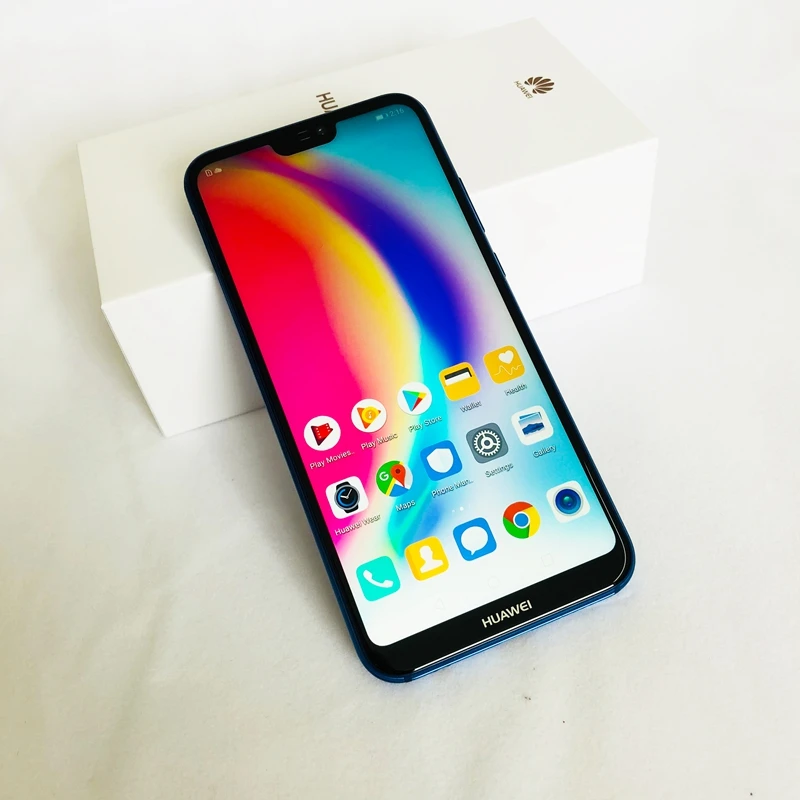 Сток! huawei P20 Lite глобальная прошивка NOVA 3E Smartphone4G LTE Face ID 5,8" экран Android 8,0 24MP фронтальная камера 4 Гб 128 ГБ Rom